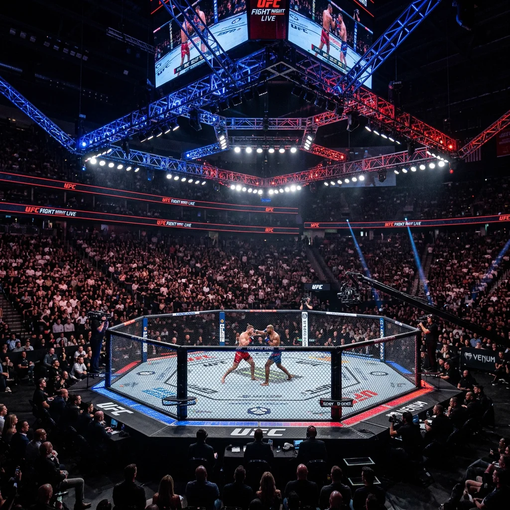 UFC and MMA fight nights live